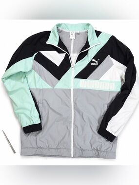 Puma x Diamond Supply Co. Retro Colorblock Windbreaker